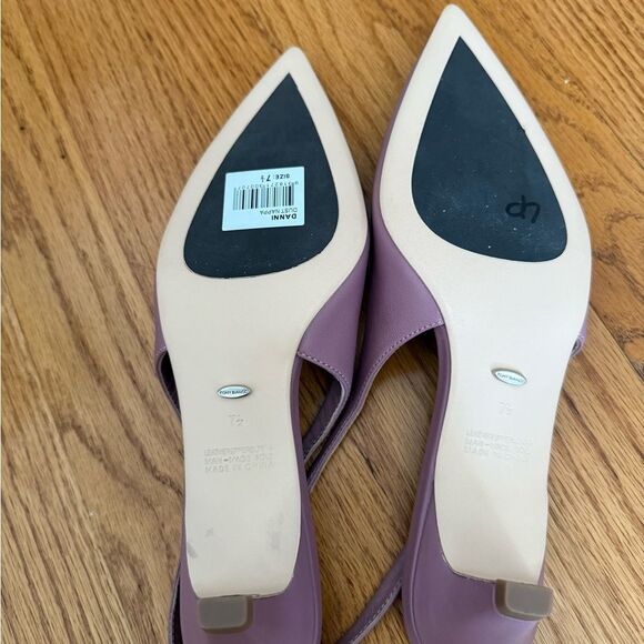 Tony Bianco Blush Pink Slingback Heels | Size 7.5 | Pointed Toe - Picture 5 of 8